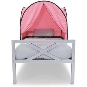Privacy Pop Bed Tent Mini Bed Canopy Tents Portable Dream Tent for Kids and Adul